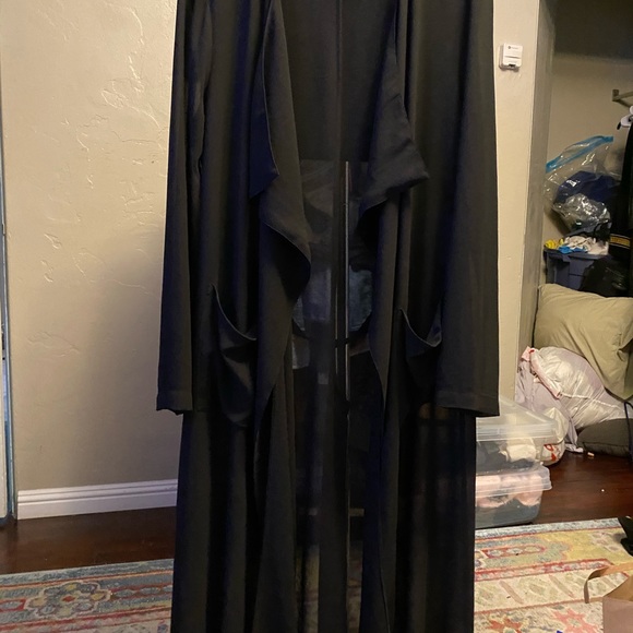 Black Cope Cover-up, Size L - Picture 3 of 4